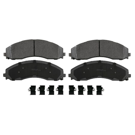 Wagner Brakes Thermoquiet Semi-Met Disc Pad Set, Mx2018 MX2018